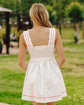Sweetest Day Dress In White