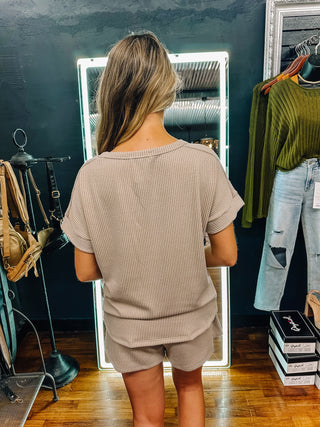 Taupe Perfect Top