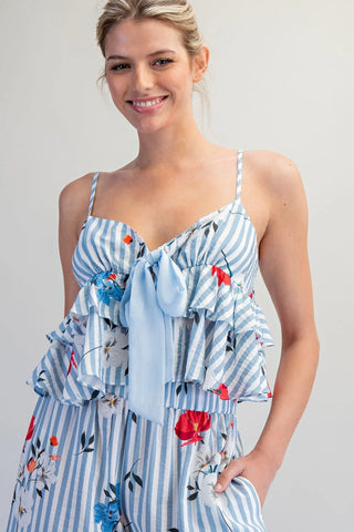 Blueberry Blossom Top