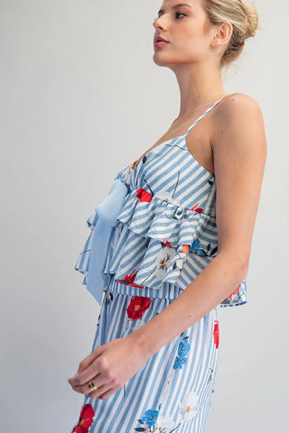 Blueberry Blossom Top