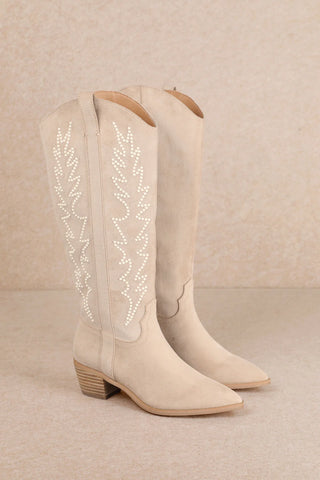 Taysha Beige Boot