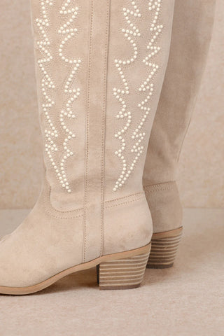 Taysha Beige Boot