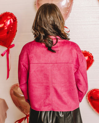 Live For Love Suede Jacket