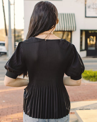 Pleats To Meet You Blouse