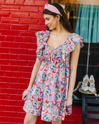 Say What You Love Mini Floral Dress