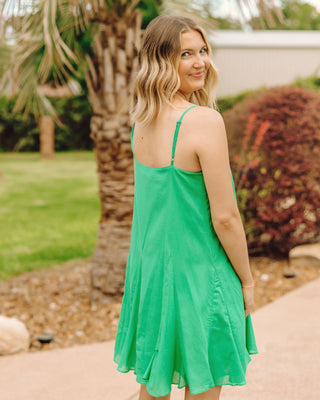 Possible Romance Mini Dress In Green
