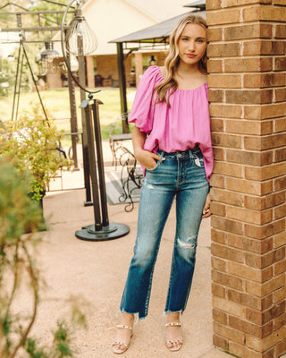 Pop Of Color Solid Top