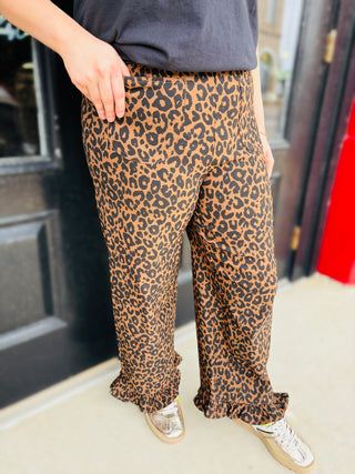 The Ruffle Pants - Cheetah