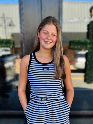 LULUMAC - Black Stripe Tank