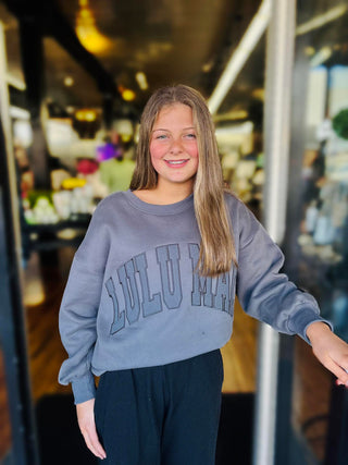 LULUMAC Charcoal Grey Pullover