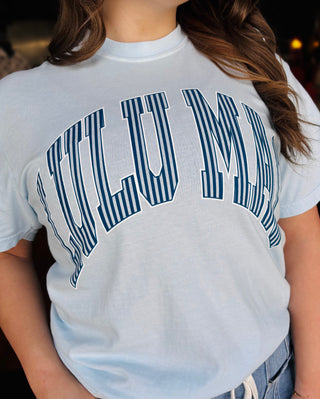 LULUMAC Tee - Chambray Stripes