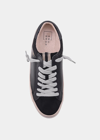 Rebel Black Sneaker - ShuShop