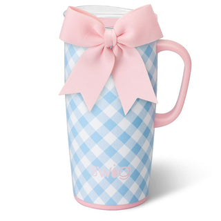 Swig Gingham Travel Mug (22 oz)