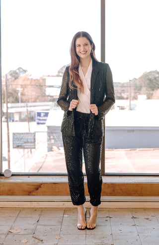 Full On Fashion Sequin Blazer