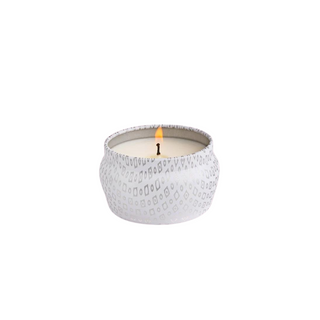 Volcano Mini Tin Candle - White 3 oz