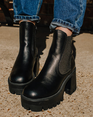Loud And Clear Bootie - Black